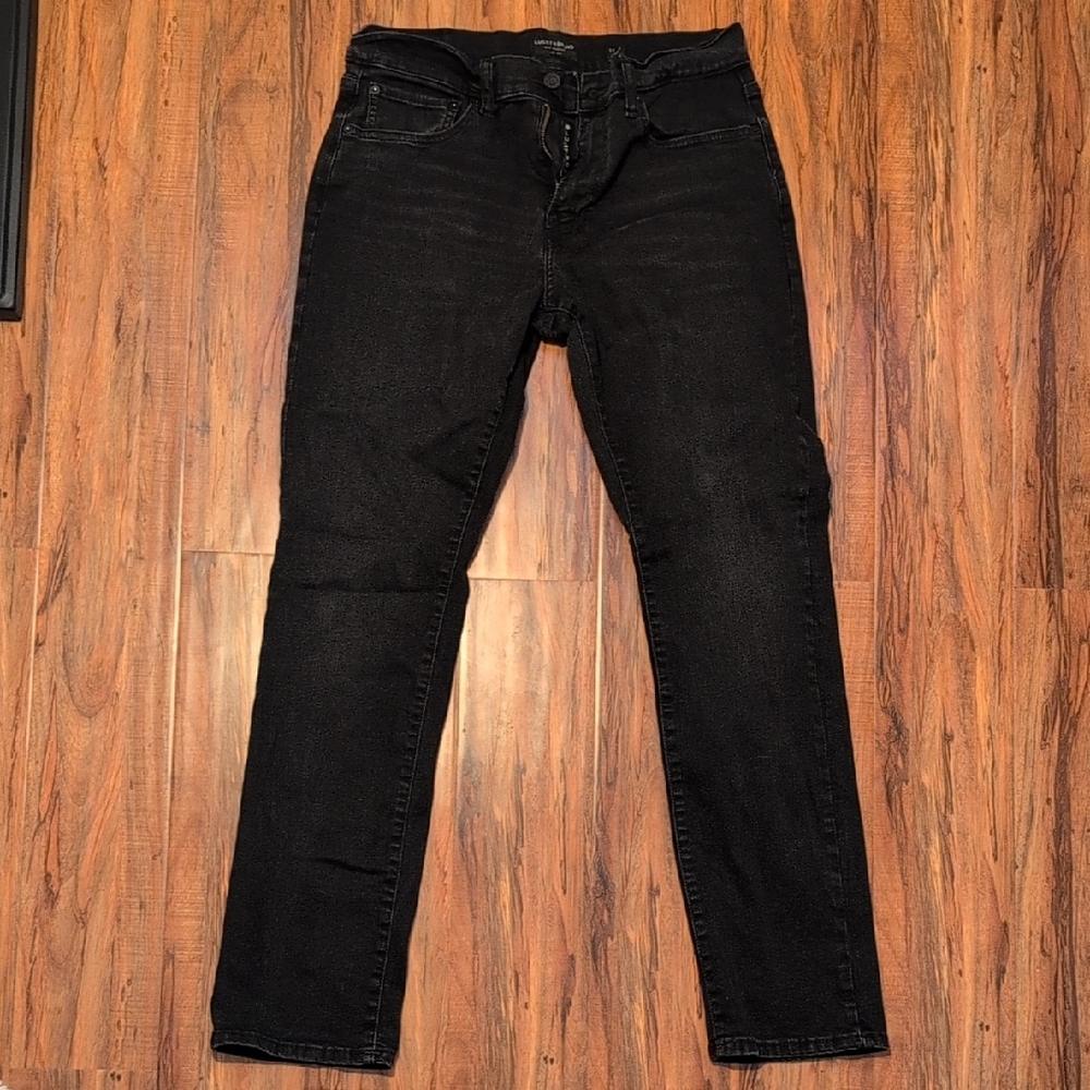 Lucky Brand Black Straight Jeans